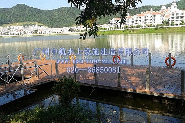 铝合金钢结构 浮箱码头 水上浮箱 广州中航水上设施建造有限公司