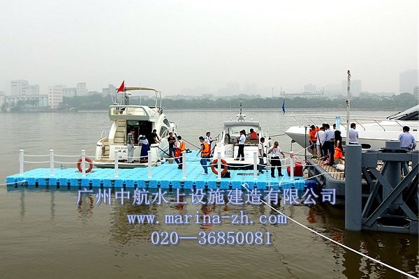游艇码头 游船码头 浮动码头 水上浮筒 广州中航水上设施建造有限公司