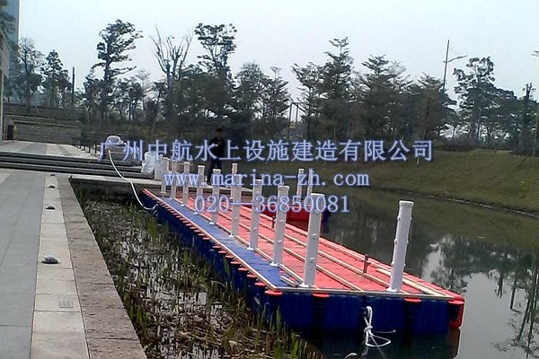 浮筒码头 浮动码头 水上浮筒 广州中航水上设施建造有限公司