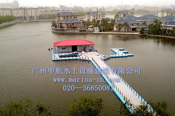 水上房屋 水上浮筒 广州中航水上设施建造有限公司