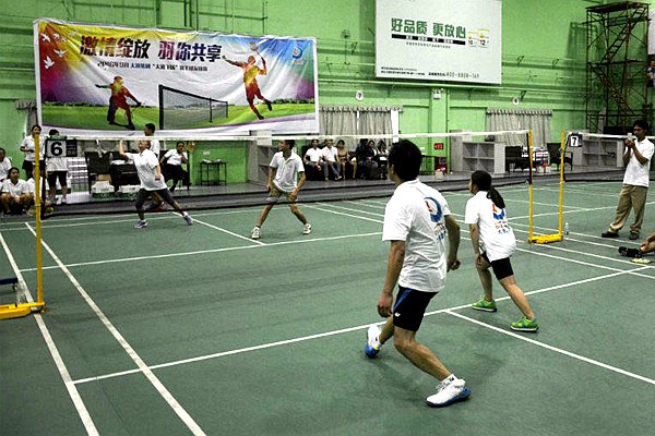 广州中航羽毛球比赛