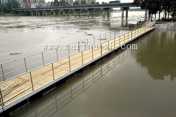 铝合金/钢结构 浮桥码头 广州中航水上设施建造有限公司