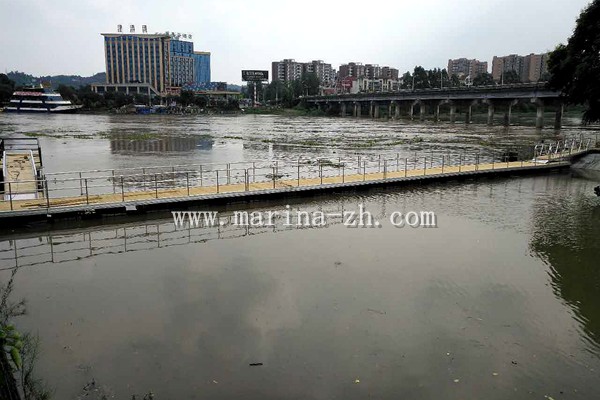 铝合金/钢结构 浮桥码头 广州中航水上设施建造有限公司