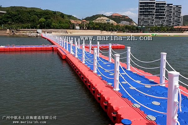 水上浮桥 海上平台 景观栈道 漂浮码头 广州中航水上设施建造有限公司