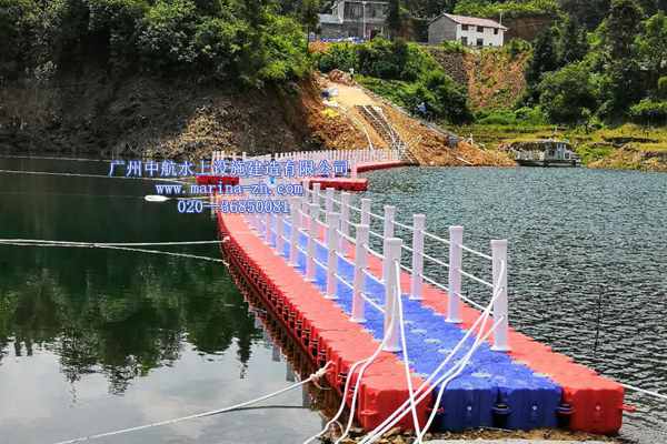 水上浮桥 景观浮桥 水上栈道 浮筒 广州中航水上设施建造有限公司