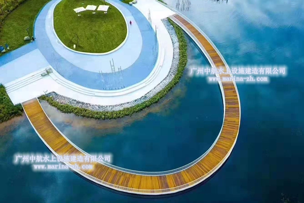 水上浮桥 邛海浮桥 浮筒桥 广州中航水上设施建造有限公司